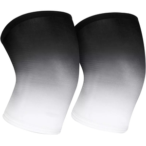 Ligero 7mm 100% Material de neopreno Mangas de protección de rodilla ajustables y transpirables Resistente y asequible - Product Image 1