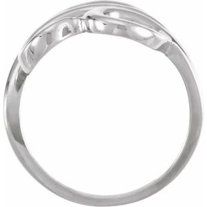 Stuller Freeform <b>Ring</b> 5045:5992P 14KW-Gift for Occasions! - Product Image 2