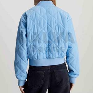 Winter Warm Bubble Puffer Jacket Manteaux en nylon respirant avec Shiny Light Zipper Puffer Coat personnalisé selon votre marque. - Product Image 6