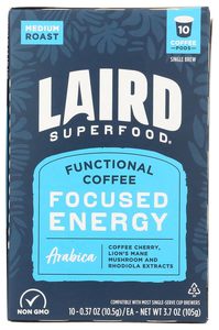 Laird Superfood K-Cups พร้อมเห็ดเพื่อสุขภาพ - เพิ่มพลังงาน, 10 ซอง - Product Image 4