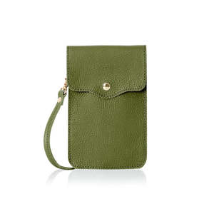 Sac de téléphone en cuir véritable fait main en Italie - PS582 - Étui de protection haut de gamme - Product Image 5