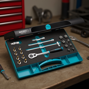 Juego de Llaves Torx Hazet de 21 Piezas con Llaves de Trinquete y Accesorios - Product Image 3