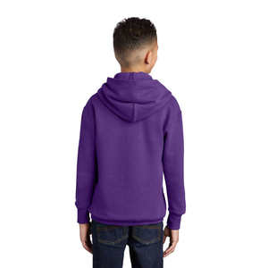 เสื้อกันหนาวมีฮู้ดแบบสวมหัวสำหรับเด็ก, เสื้อมีฮู้ดสำหรับทุกเพศเสื้อสเวตเตอร์มีฮู้ดเสื้อจั๊มเปอร์ใส่ไปโรงเรียน - Product Image 2