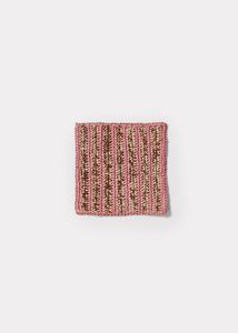 Ensemble de 4 sous-verres en raphia naturel faits à la main pour le café, le thé, l'eau, les verres, les tasses sur la table à manger, décoration - Product Image 5