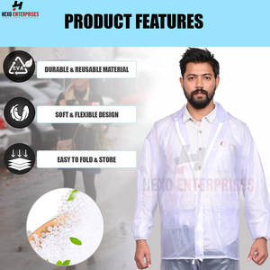 Prix usine manteau de pluie prix de gros personnalisé imprimé adulte imperméable manteau de pluie imperméable avec capuche - Product Image 4