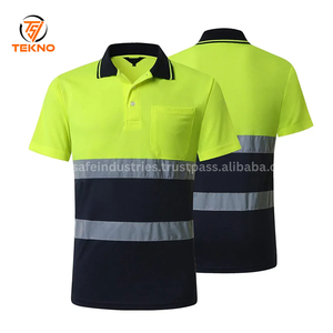 2025 Cinturón reflectante personalizado Ingeniería de construcción Fluorescente Hi Vis Camiseta reflectante para exteriores Servicio OEM - Product Image 5