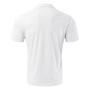 T-shirts formels pour hommes de haute qualité, tricotés, manches courtes, séchage rapide, coton, impression de logo personnalisé, couleurs unies, vente en gros - Product Image 4