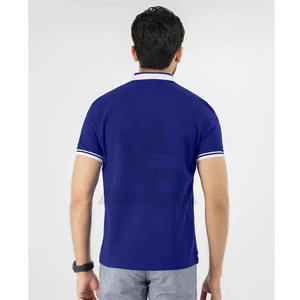 Camiseta de Punto Lisa para Hombre, Estilo Nuevo, 100% Algodón, con Etiqueta Personalizada y Logotipo Personalizado - Product Image 3