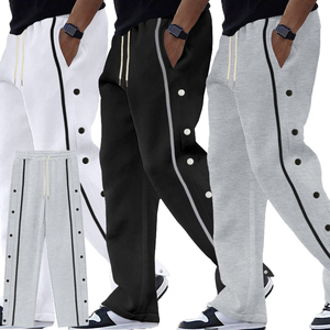 BOBBIN INDUSTRIES Men's <b>Winter</b> Canvas Casual Straight Dark Sweatpants Anti-Pilling Breathable Quick Dry Drawstring Closure Mid - Product Image 5