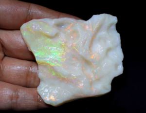 Pièce de 340 carats opale australienne naturelle, cabochon brut opale australienne Coober Pedy opale brute pierre précieuse en vrac - Product Image 5