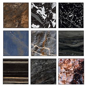 Carreaux de sol extérieurs modernes en porcelaine à haute brillance 600x600 pour villa, centre commercial et école - Product Image 3