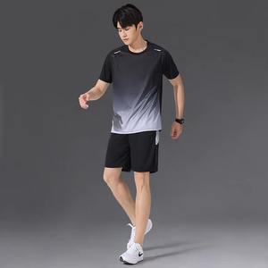 Uniforme de tenis de secado rápido 100 poliéster para hombre, ropa de gimnasio para hombre, ropa de tenis transpirable, chándal corto, de Netball Jersey, logotipo personalizado - Product Image 4