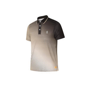 T-shirt de sport pour homme TST 9251, respirant, motif de personnage, longueur courte, tissage non tissé, pickleball - Product Image 4