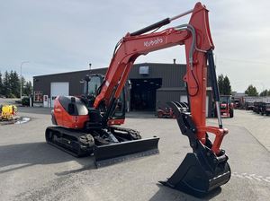 Meilleur prix 2026 – Excavatrice KUBOTA KX080-5R3A avec moteur diesel Kubota et système hydraulique à détection de charge à double pompe - Product Image 2