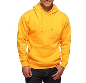 Sudadera con Capucha Deportiva para Hombre, Diseño Personalizado, Color Dorado Liso, Manga Larga, Secado Rápido, Impermeable, Mezcla de Algodón, Resistente, Teñido Liso Básico - Product Image 5
