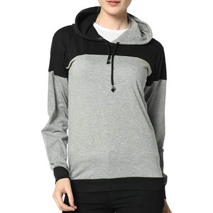Sweat-shirt à capuche pour femme, séchage rapide, respirant, confortable, 100% coton, coupe-vent, écologique, vêtements décontractés d'hiver, fabriqué au Pakistan - Product Image 1