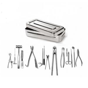 Juego de instrumentos de reparación de paladar hendido manual de alta calidad para cirugía reconstructiva - Product Image 1