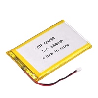 Batterie lithium-ion rechargeable LiPo YQ-DX26001033T 606080 3.7V 3500mAh, température de fonctionnement 20-60°C, certifiée KC, FCC, PSE, BIS