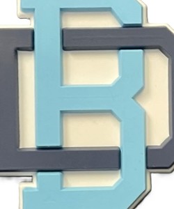 Parachoques de casco de béisbol personalizados con cinta doble 3D 2D adhesiva 3M para logotipos de equipos - Product Image 2