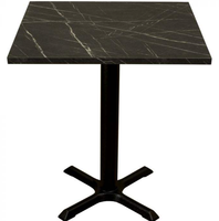 Table de salle à manger moderne en granit noir marbré, design arrondi, pliable, écologique, 2 places, meubles de salle à manger