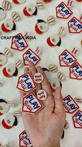 หมวกเบสบอลต่างหูลูกปัดห้อยประดับลูกปัดสำหรับวันวาเลนไทน์ดีไซน์ใหม่ล่าสุดเครื่องประดับแฟชั่นประดับมุกหิน - Product Image 6