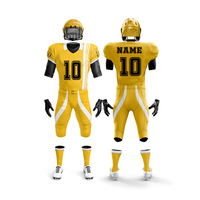 Uniforme de Fútbol Americano de Último Diseño, Nuevo Estilo Juvenil, Precio al por Mayor
