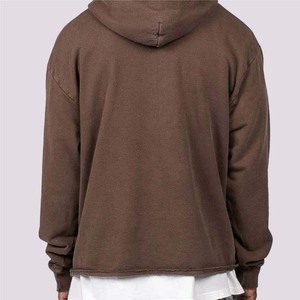 เสื้อฮู้ดกันหนาวผ้าฝ้าย100% ผู้ชาย, เสื้อสวมหัวแขนยาวทรงหลวมเสื้อผ้าแนวสตรีทไซส์ใหญ่พิเศษ - Product Image 6