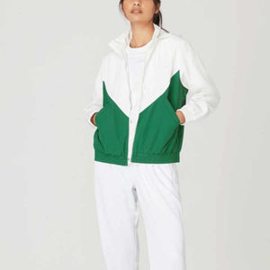 แจ็คเก็ตกันลมแบบถักน้ำหนักเบา มีฮู้ด ลายเรียบ ระบายอากาศได้ดี สำหรับผู้หญิง ใช้กลางแจ้งในฤดูหนาว ขายส่ง - Product Image 6