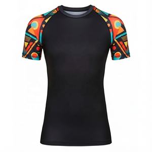 Camisetas de Compresión Rashguard para Hombre, MMA, BJJ, Protección UV UPF50, Secado Rápido, Transpirables, Logotipo Personalizado, Venta al Por Mayor - Product Image 3
