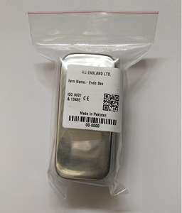 Bandeja de instrumentos de artículos huecos Diseño de logotipo personalizado quirúrgico de acero inoxidable poco profundo (Mayo) - Product Image 5