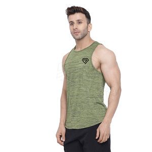 Custom Made Premium Quality Hip Hop Casual Sleeveless Gym Muscle Tank Top Fitness Clothing <b>for</b> <b>Men</b> Plus Size <b>Singlet</b> - Product Image 3