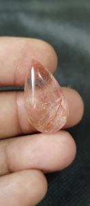 Cabochon de Quartz rutile UDGEMS de haute qualité pierre de Quartz rutilée naturelle pour la fabrication de bijoux couleur cuivre tailles mélangées - Product Image 3