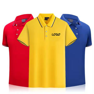 Vente en gros de t-shirts polo de golf personnalisés pour hommes polos de sport et d'entraînement en polyester vierge coupe ajustée - Product Image 1