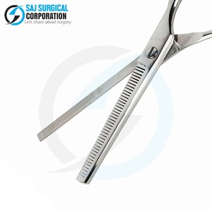 Tijeras de adelgazamiento de peluquero profesional Diseño clásico Acero inoxidable 28 dientes para un uso uniforme en el Salón de adelgazamiento del cabello - Product Image 6