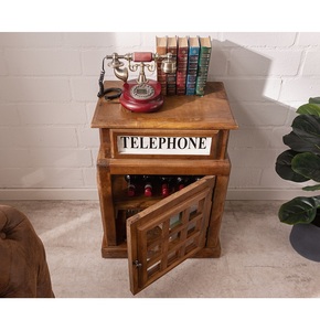 Cabine téléphonique Lit Table d'appoint Restaurants Indian Designer Unité d'affichage Comme la conception À la main Unité de téléphone Dernière fabriqués à la main - Product Image 3