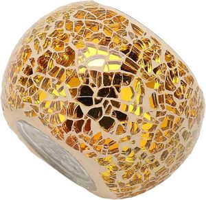 ที่วางโคมไฟชาโมเสกแบบมินิมอลจากงานฝีมือ HF ลวดลายแก้วที่ซับซ้อนสำหรับวันคริสต์มาสและวันวาเลนไทน์ราคาถูก - Product Image 3