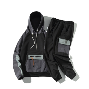 Survêtement 2 pièces pour homme, haut de gamme, décontracté, à la mode - Product Image 3