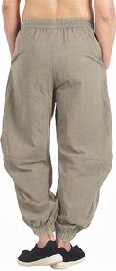 กางเกงผู้ชายวินเทจไซส์พิเศษ2025ผ้าแคนวาสถักเบาเอวสูงแห้งเร็วสไตล์ซัก - Product Image 3