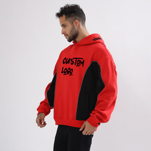 2025 nouveau unisexe XXL coton survêtement haute qualité hiver Jogging piste à capuche ensemble personnalisé imprimé grande taille - Product Image 2