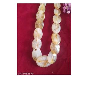 Collier de perles en résine à la mode pour femmes filles ange modèle motif bois artisanat bijoux directement du fabricant pour les cadeaux - Product Image 3