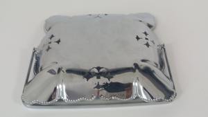 ขาตั้งเค้กแบบมินิมอลสีเงิน เหมาะสำหรับจัดงานน้ำชา ใช้กับเคาน์เตอร์คาเฟ่ และโต๊ะเสิร์ฟ นำเข้าจากอินเดีย - Product Image 4