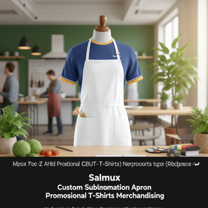 Grembiuli Personalizzati Salmux per Sublimazione, T-Shirt Promozionali per Merchandising - Product Image 3