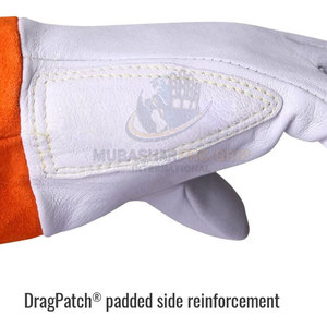 Guantes de Soldadura TIG MIG Profesionales con Diseño de Cuero Flexible para Seguridad y Comodidad en el Taller - Product Image 4