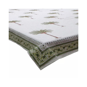 Dernière conception du fabricant indien Surajmukhi Canary Gud Indian Hand Block Nappe longue en coton doux imprimé au prix de gros - Product Image 5