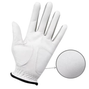 ถุงมือกอล์ฟระดับพรีเมี่ยมสำหรับผู้ชายและผู้หญิงอุปกรณ์กอล์ฟหนังคาบเร็ตระบายอากาศได้ดีโลโก้ที่กำหนดเอง - Product Image 4