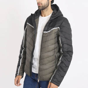 Ultra Warm Winter High Street Men's Puffer <b>Jacket</b> with Stand Collar Hooded Design Windproof Features & <b>Packable</b> - Product Image 4