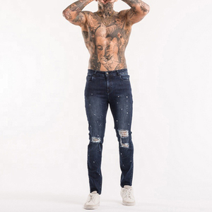 Best Wholesale High Quality Custom <b>Men</b> Denim <b>Jeans</b> / Wholesale Best Price Customized Logo <b>Men</b> Denim Pant - Product Image 4