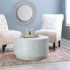 Table basse en incrustation de nacre au design moderne de qualité supérieure pour la maison, le salon, la chambre et l'école-Mobilier de maison de qualité - Product Image 4