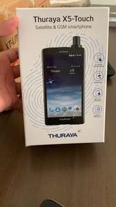 โทรศัพท์ดาวเทียม Thurayas X5 Touch รุ่นขายดีที่สุด ของแท้ สมาร์ทโฟน GSM ระบบสัมผัส Thurayas X5-Touch สีดำ พร้อมหน้าจอสัมผัส - Product Image 3
