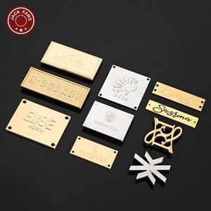 Bag <b>Gold</b> metal tag Abaya Scarf Shoes Custom Brand logo Metal Label Personalised custom metal logo for handbags <b>Clothes</b> - Product Image 3